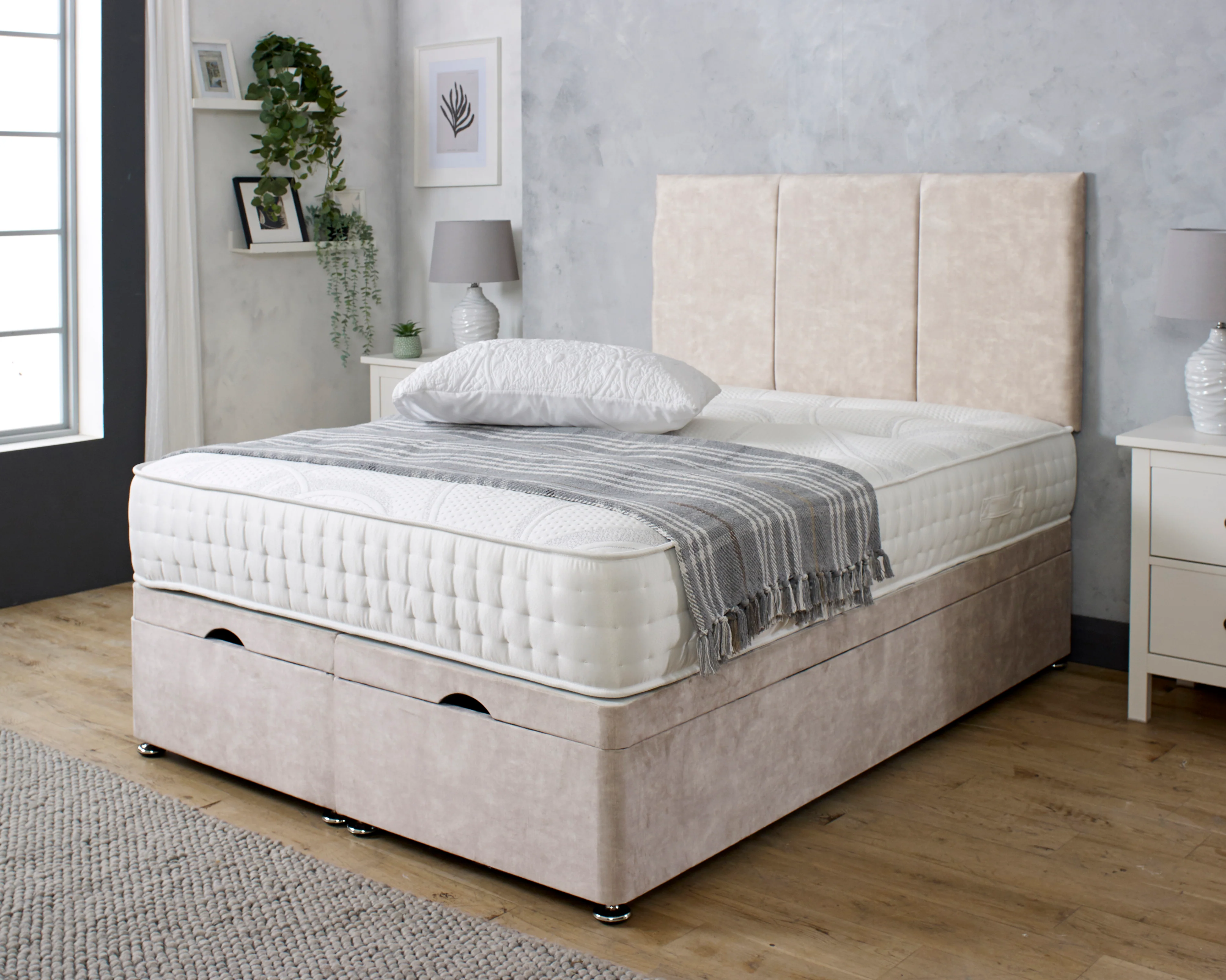 3 Panel Ottoman Divan Bed - Image 8