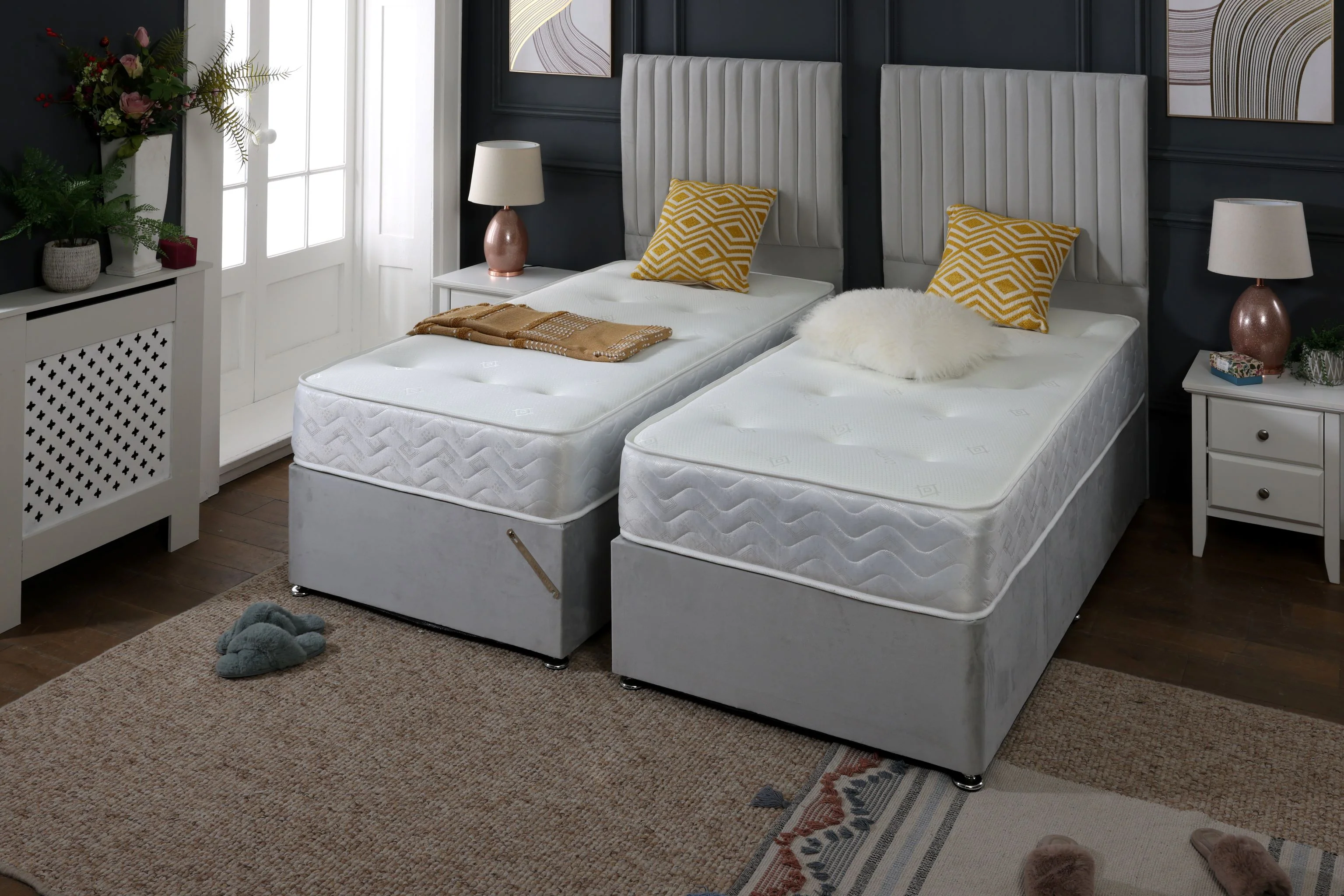 4 Seasons Zip and Link Divan Bed Set - Image 2