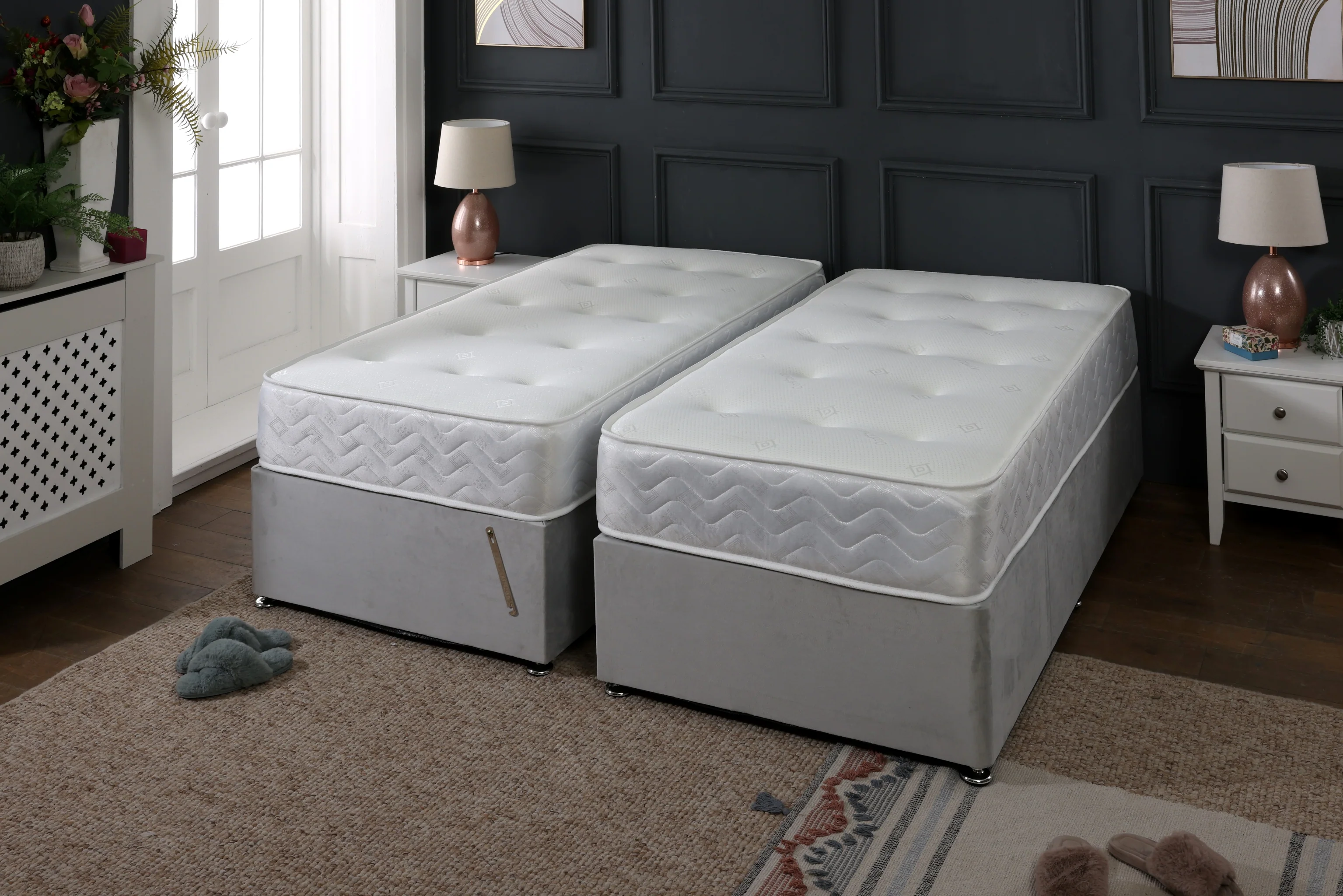 4 Seasons Zip and Link Divan Bed Set - Image 3