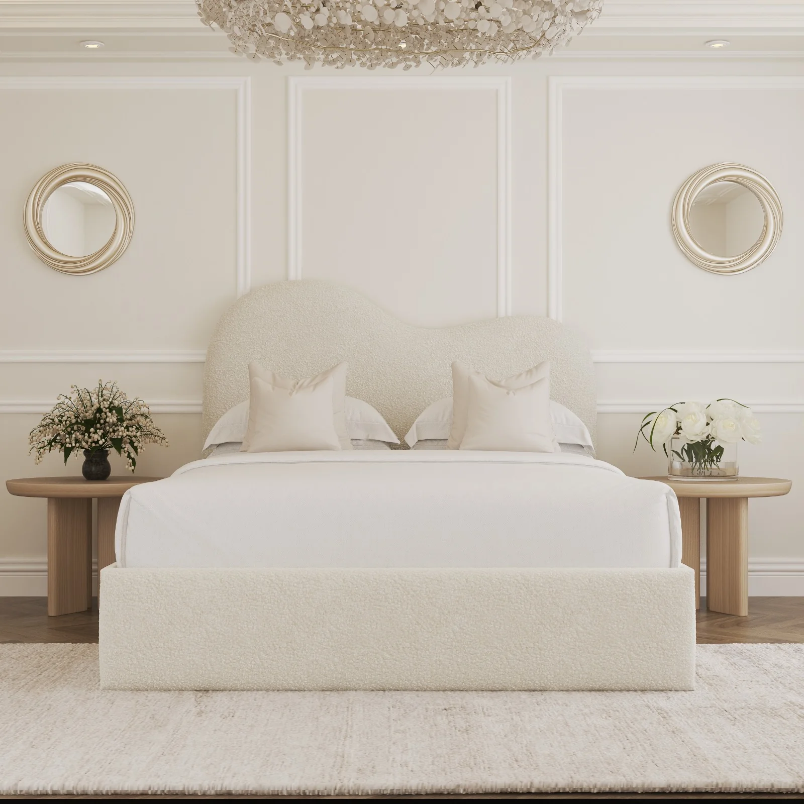 Caelia Upholstered Bed Frame - Image 2