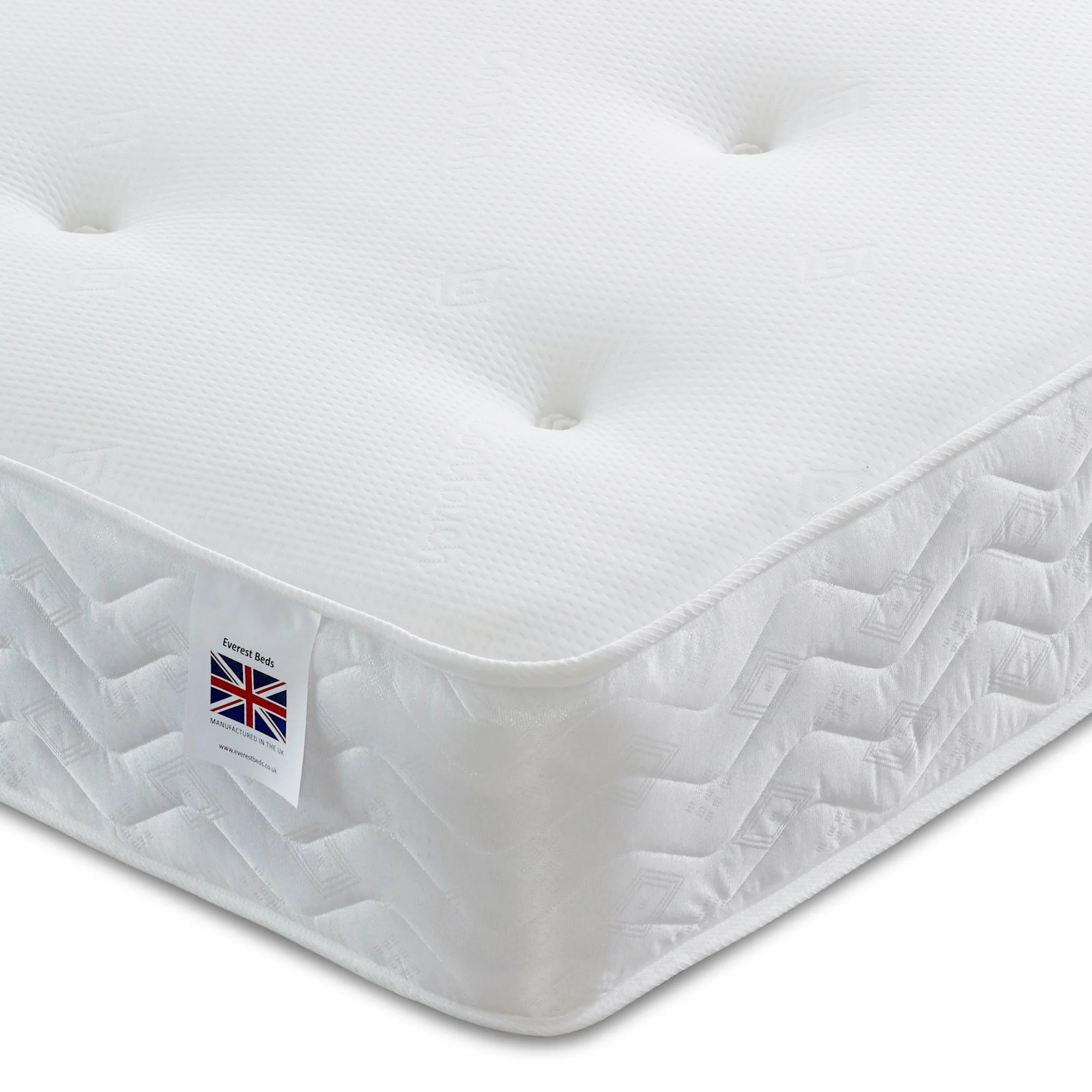Everest 4 Seasons Open Coil Memory Spring Mattress Medium Firm