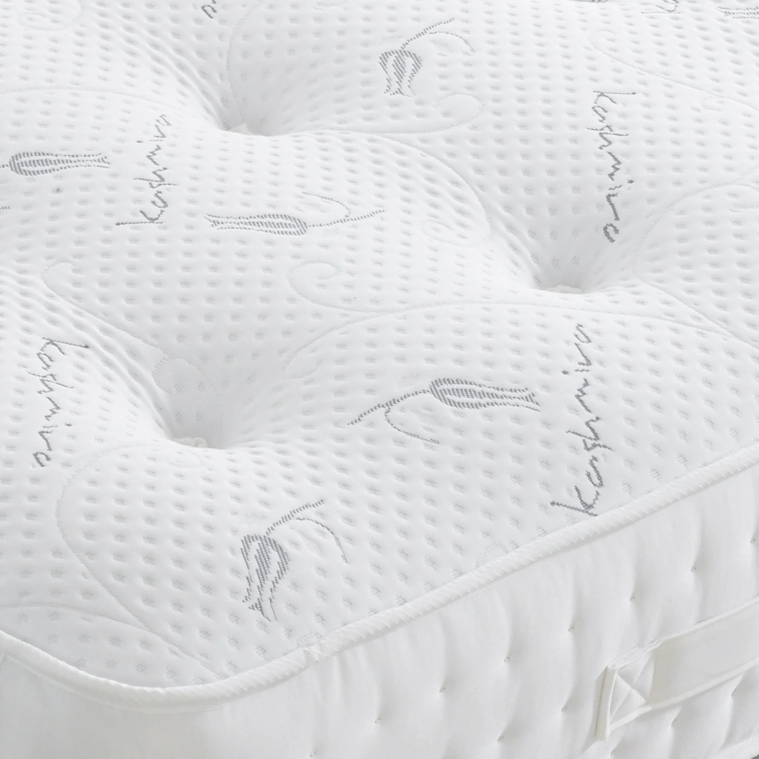 Everest Kashmere 2000 Pocket Cool Blue Mattress Firm Zip and Link - Image 3