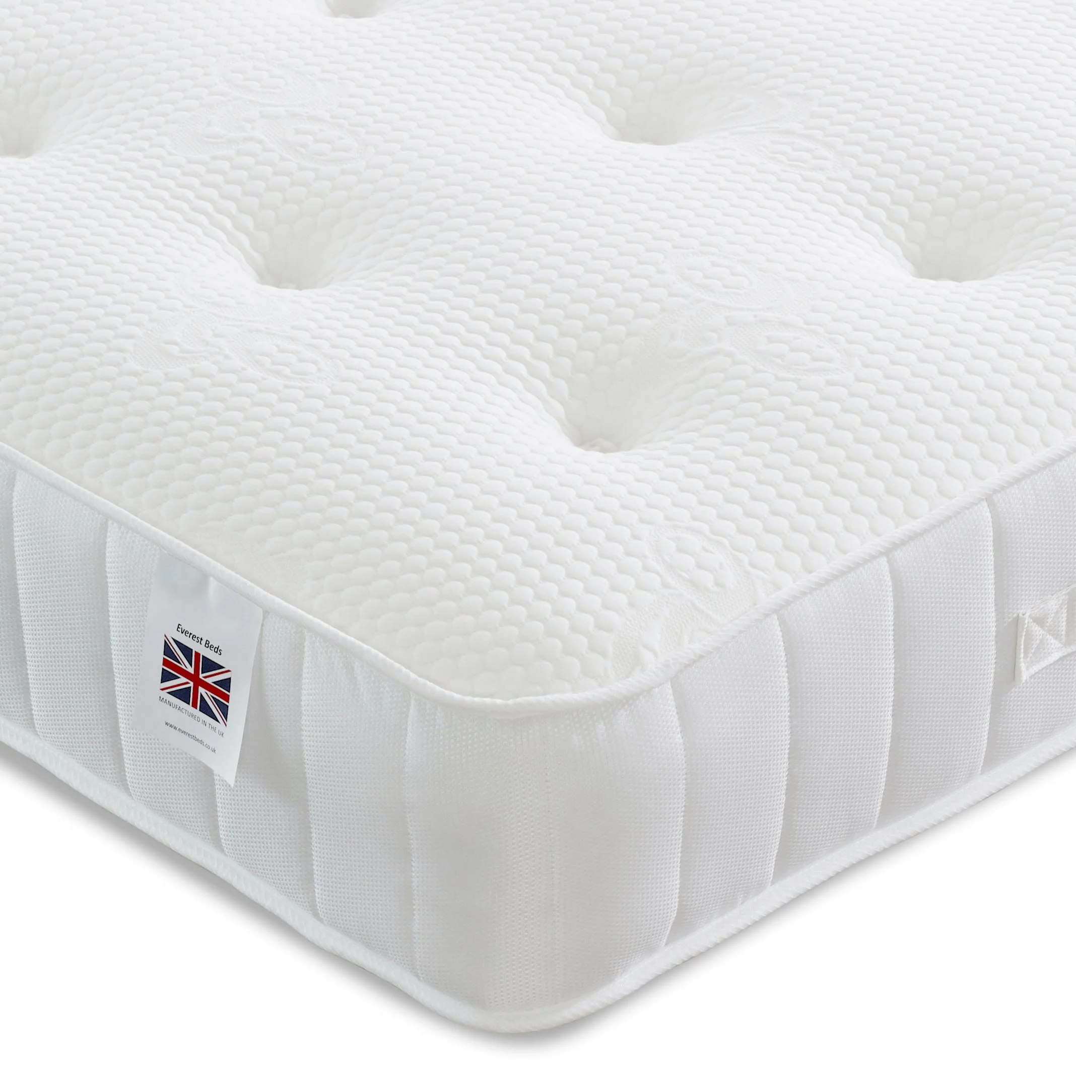 Everest Kensington Open Coil Cool Blue Mattress Medium Firm