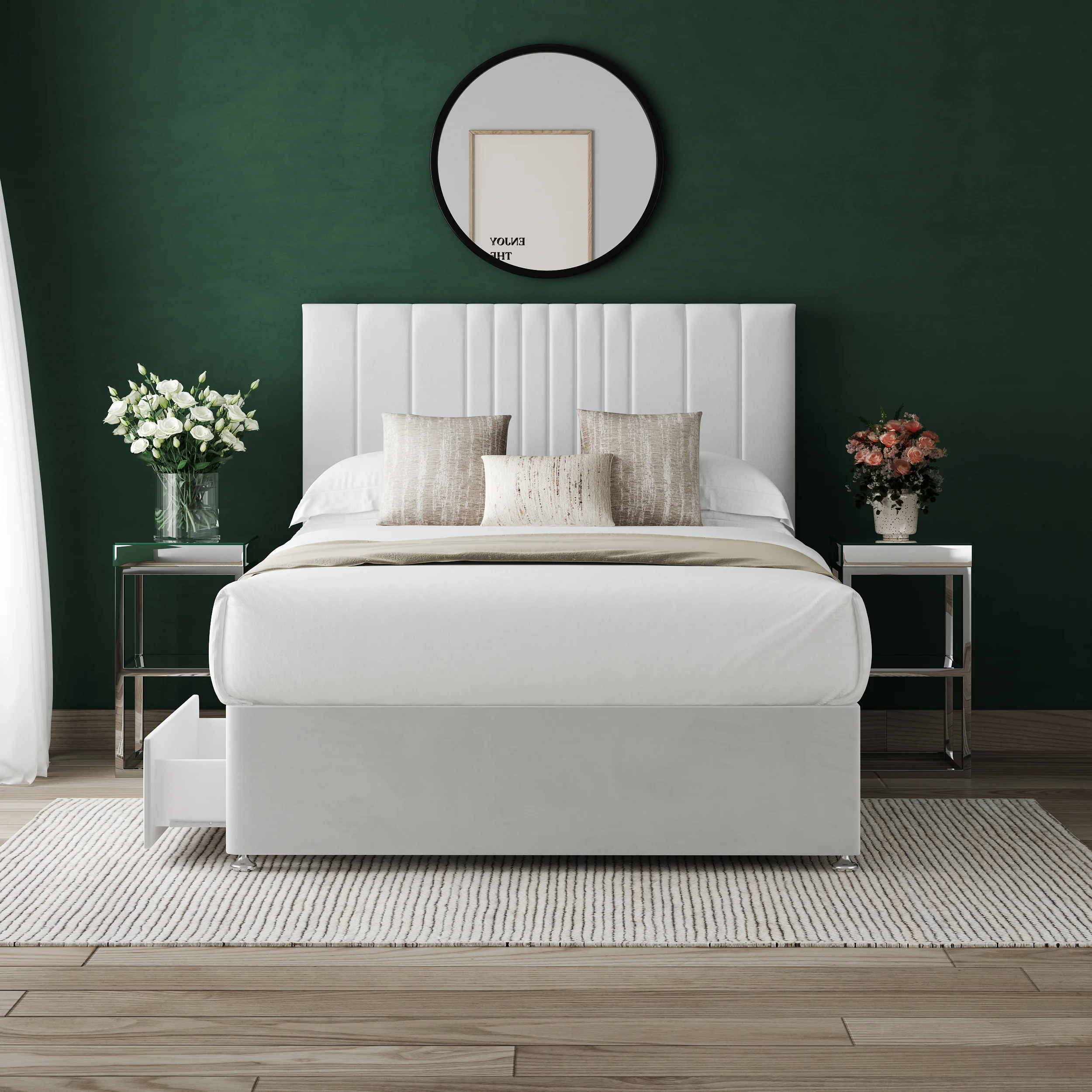 Mia Divan Bed Set with Mattress Options - Image 2