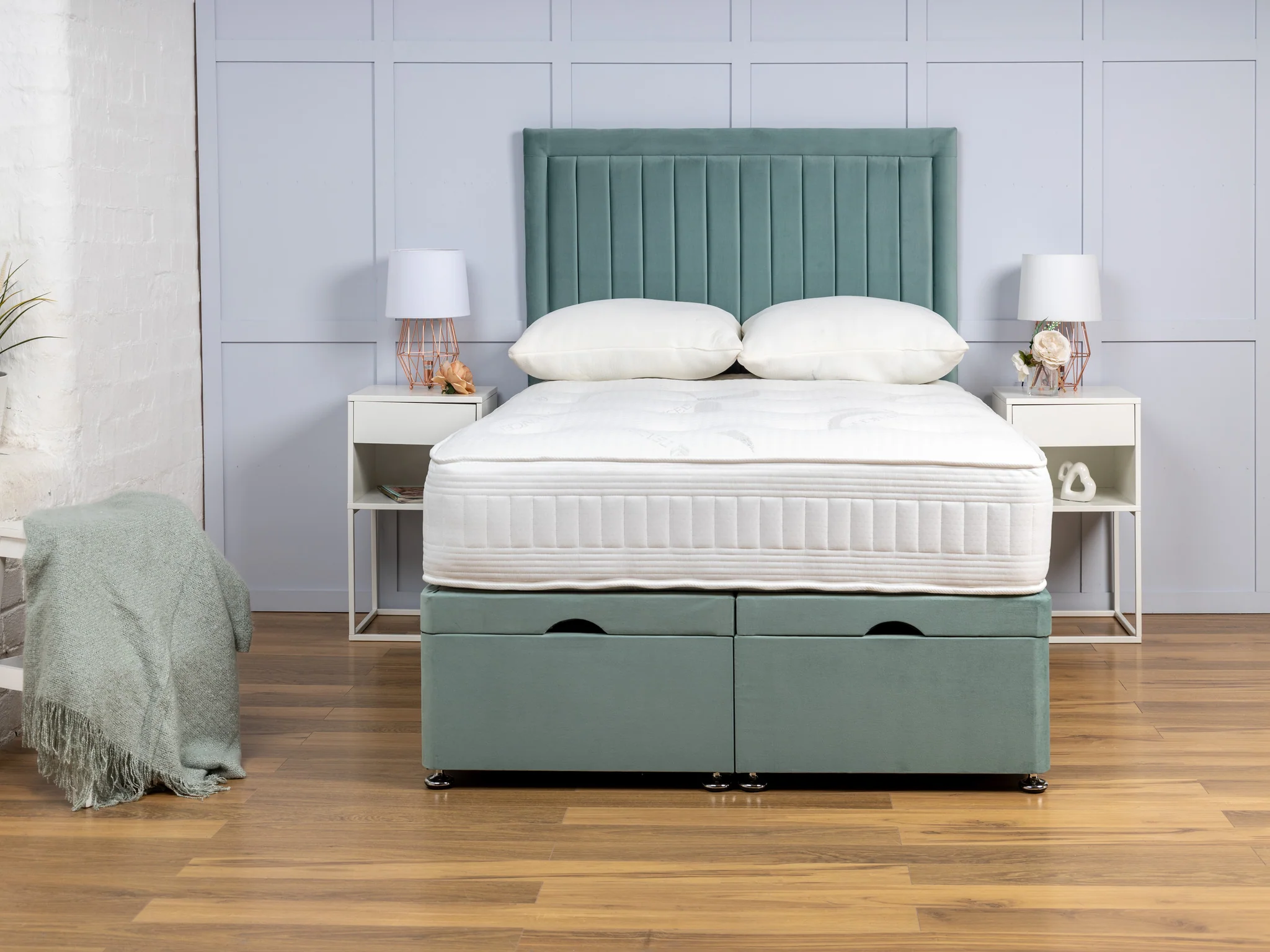 Olivia 12 Bumper Ottoman Divan Bed - Image 3