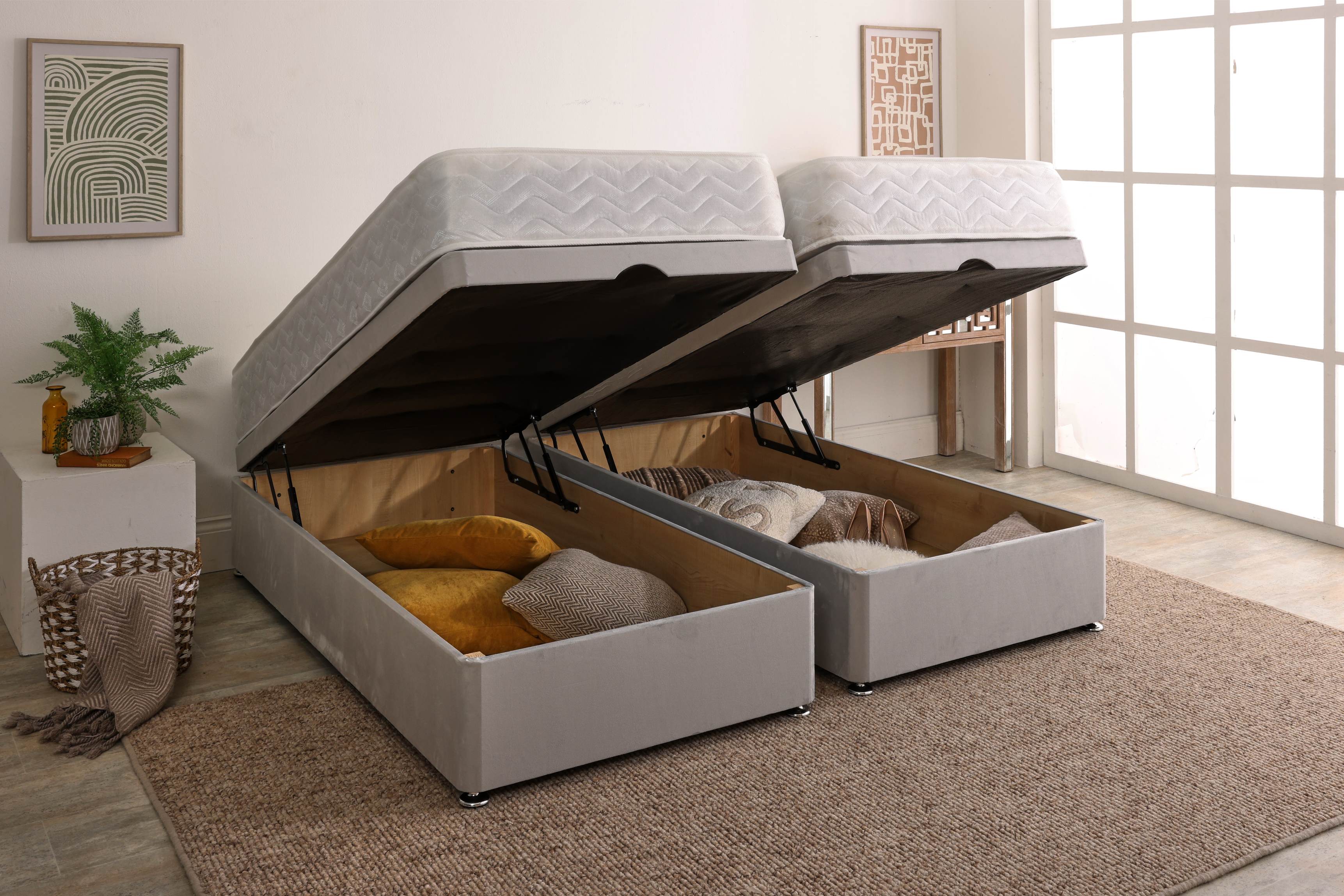 Orthopaedic Firm Zip and Link Ottoman Divan Set - Image 9