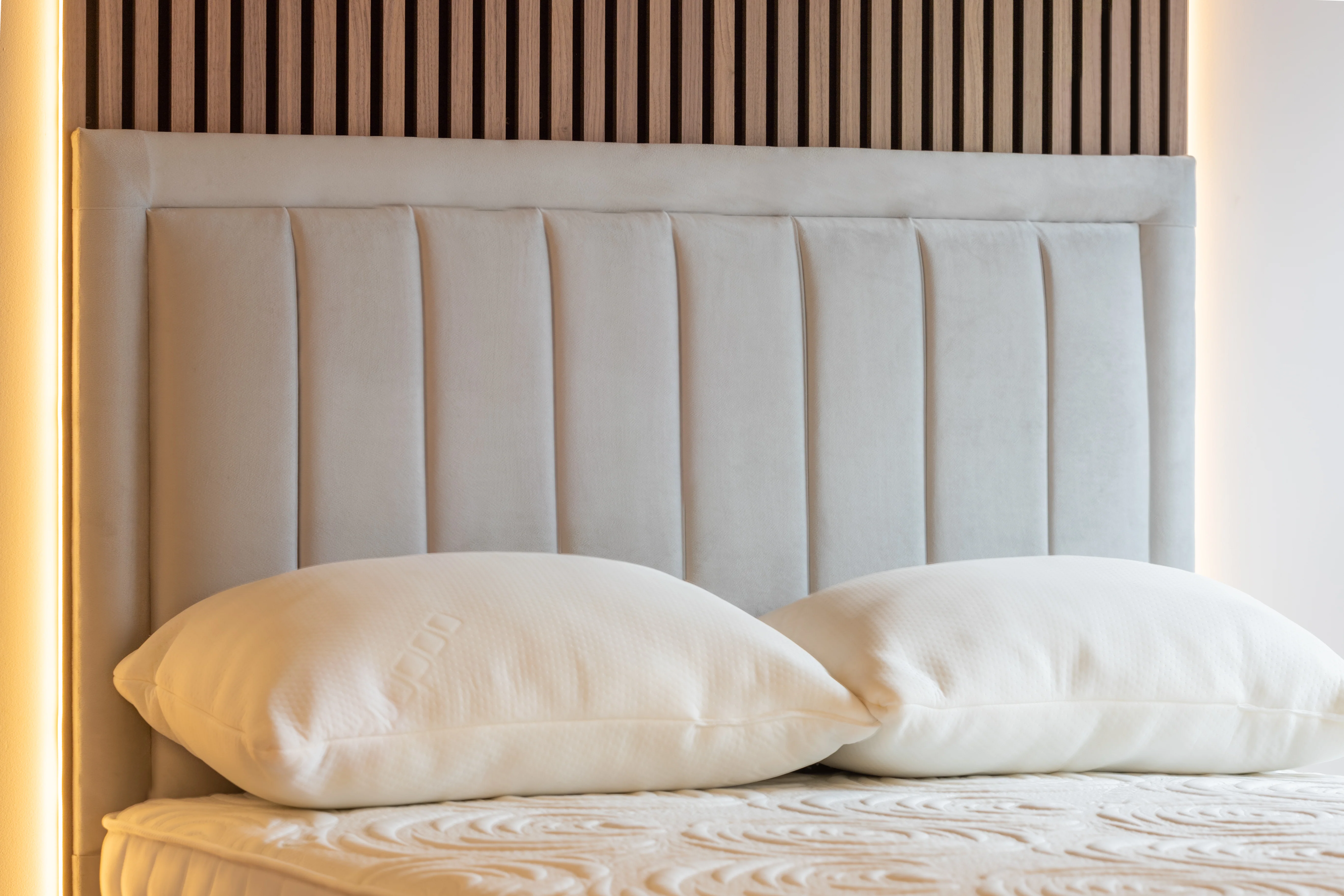 Panelled Bumper Headboard